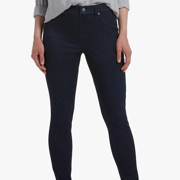 HUE Women's Ultra Soft High Waist Denim Leggings in Large - Picture 1 of 8